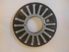Another view of the misalignment on a segment of the carriage casting printed in black. Notie that left and right the spider spring matches up, but top and bottom it does not. Another view of the misalignment on a segment of the carriage casting printed in black. Notie that left and right the spider spring matches up, but top and bottom it does not.
