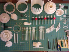 Disassembled in preparation for repairing the step drum. Disassembled in preparation for repairing the step drum.
