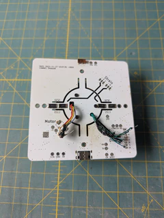 SmartKnob with burned components SmartKnob with burned components